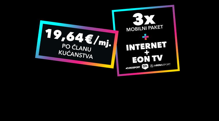 Poveži više linija i ostvari popust.